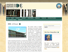Tablet Screenshot of ide.rgu.ac.in